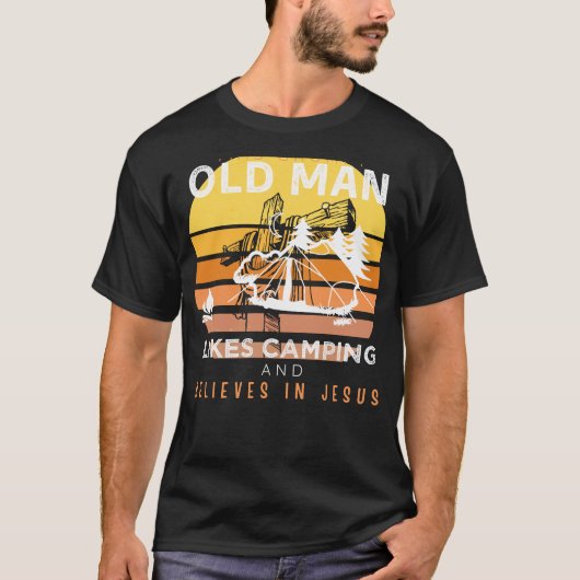 Divine Campers Solace: Grumpy Old Man beroemd gema T-shirt (Voorkant)
