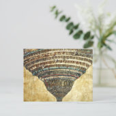 Divine Comedy van Sandro Botticelli Briefkaart (Staand voorkant)