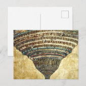 Divine Comedy van Sandro Botticelli Briefkaart (Voorkant / Achterkant)