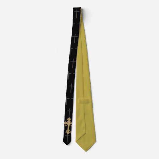 Divine Cross Stropdas (Achterkant)