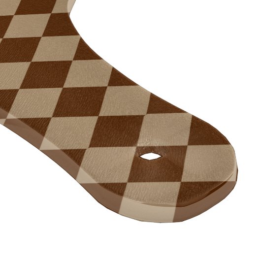 Divine Diamond Pattern_Chocolate Mocha Snijplank (Hoek)
