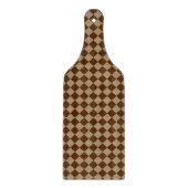 Divine Diamond Pattern_Chocolate Mocha Snijplank (Voorkant)