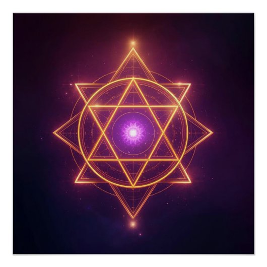 Divine Diwali Energie Stroom | ArtivaNest Perfect Poster (Voorkant)