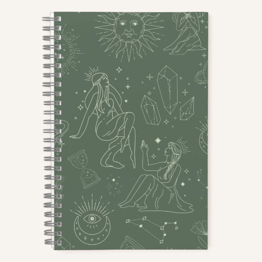 Divine Feminie Manifesting Journal Notitieboek (Voorkant)