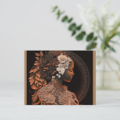 DIVINE FEMININE #1 BRIEFKAART (Staand voorkant)