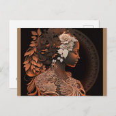 DIVINE FEMININE #1 BRIEFKAART (Voorkant / Achterkant)