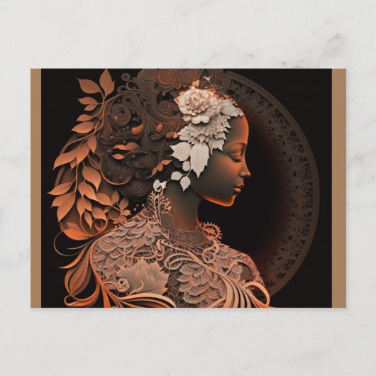 DIVINE FEMININE #1 BRIEFKAART (Voorkant)