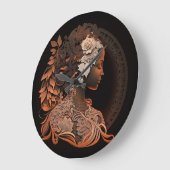 DIVINE FEMININE #1 CLOCK GROTE KLOK (Hoek)