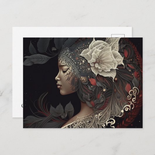 DIVINE FEMININE #2 BRIEFKAART (Voorkant / Achterkant)