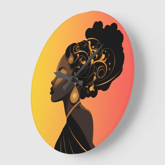 DIVINE FEMININE #3 CLOCK GROTE KLOK (Hoek)