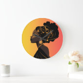 DIVINE FEMININE #3 CLOCK GROTE KLOK (Huis)