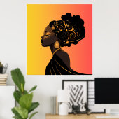 DIVINE FEMININE #3 POSTER (Thuiskantoor)