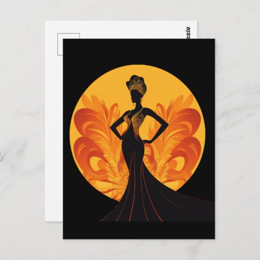 DIVINE FEMININE #4 BRIEFKAART (Voorkant / Achterkant)