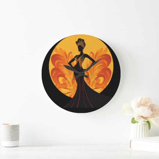 DIVINE FEMININE #4 CLOCK GROTE KLOK (Huis)