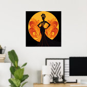 DIVINE FEMININE #4 POSTER (Thuiskantoor)
