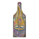 Divine Feminine Buddha glass cutting board Snijplank (Voorkant)