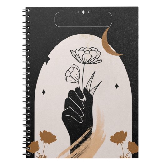 Divine Feminine Notebook Notitieboek (Voorkant)
