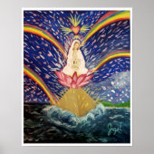 Divine Feminine Rising Matte paper poster (Voorkant)