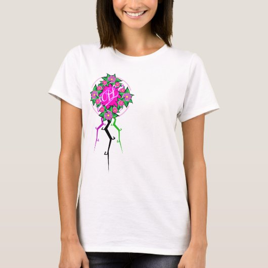 Divine Flower Crown T-shirt (Voorkant)
