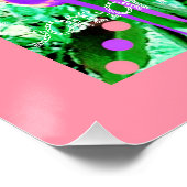 Divine Flower Grote Liefde Glossy Poster (Hoek)