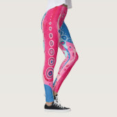 Divine Forms Original Abstract Artwork Leggings (Rechts)