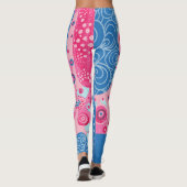 Divine Forms Original Abstract Artwork Leggings (Achterkant)
