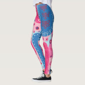 Divine Forms Original Abstract Artwork Leggings (Links)