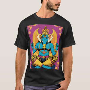 Divine Ganesha Pop Art T-shirt