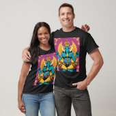 Divine Ganesha Pop Art T-shirt (Unisex)