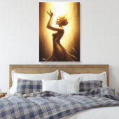 Divine Golden Goddess Canvas Art (Insitu (Slaapkamer))