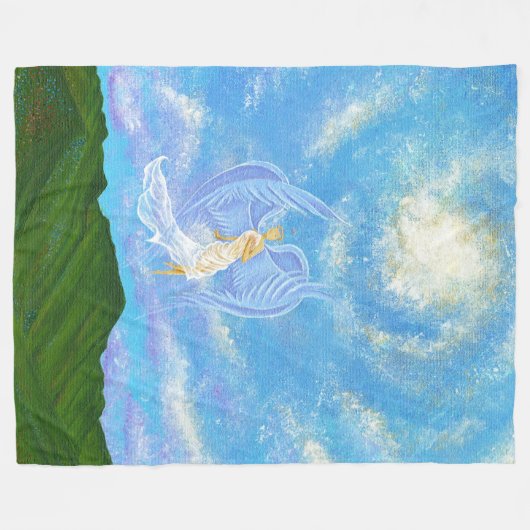 Divine Grace - Fleece Blanket (Voorkant (Horizontaal))