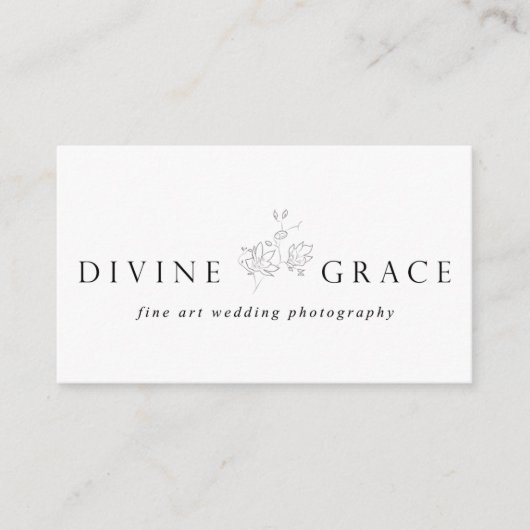 Divine Grace Visitekaartje (Voorkant)