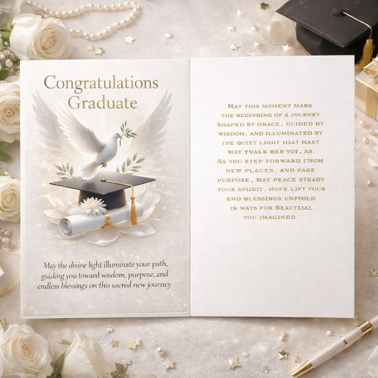 Divine Guidance Afstudeierviering Thema Kaart