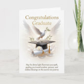 Divine Guidance Afstudeierviering Thema Kaart (Voorkant)