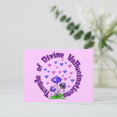 Divine Hallucination Temple Briefkaart (Staand voorkant)