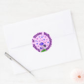 Divine Hallucination Temple Ronde Sticker (Envelop)