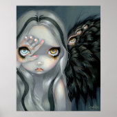 Divine Hand ART PRINT gothic angel surreal (Voorkant)