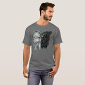 Divine Hand SHIRT gothic surrealistische angel (Voorkant volledig)