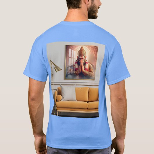 Divine Hanuman Collectie T-shirt (Achterkant)