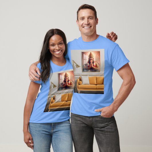 Divine Hanuman Collectie T-shirt (Unisex)