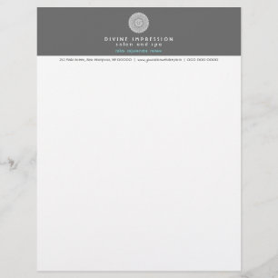 Divine Impression Blue 2 Briefhoofd Ontwerp