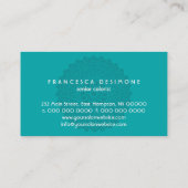 Divine Impression Blue 2 Visitekaartje (Achterkant)