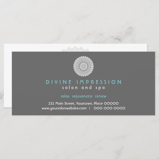 Divine Impression Blue Cadeft Certificate (Voorkant / Achterkant)