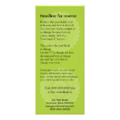 Divine Impression Green Rack Kaart (Achterkant)