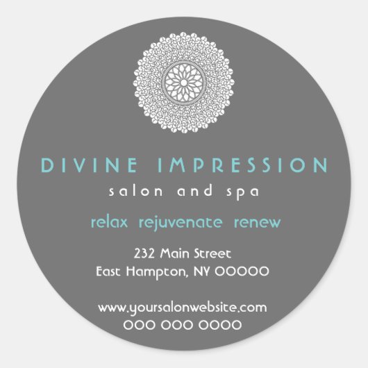 Divine Impression Promotion Sticker (Voorkant)