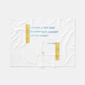 Divine Inspiratie — Fleece Deken (Voorkant (Horizontaal))