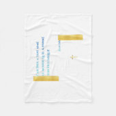 Divine Inspiratie — Fleece Deken (Voorkant)