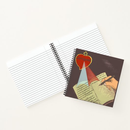 Divine Inspiration Notebook Notitieboek (Binnen)