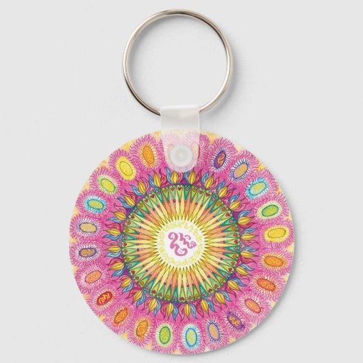 Divine Integration Mandala 4 Sleutelhanger (Voorkant)