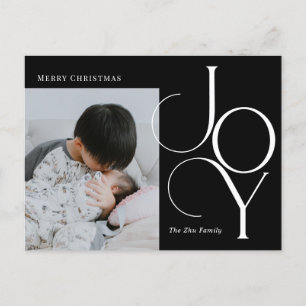 Divine Joy EDITABLE COLOR Holiday Briefkaart